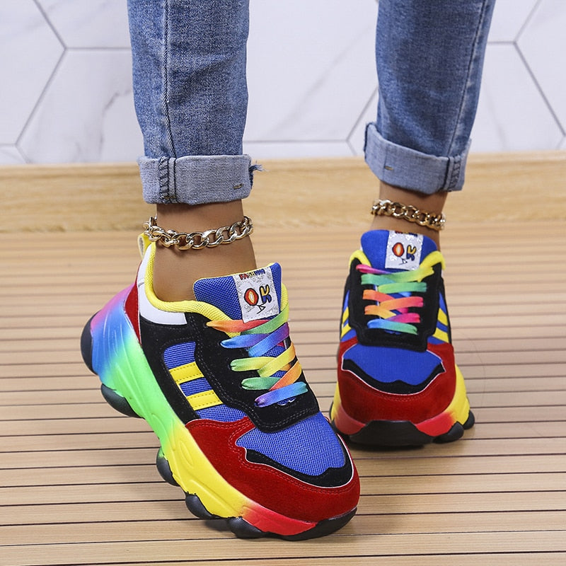 Privazz - Orthopedic Colorful Sneakers