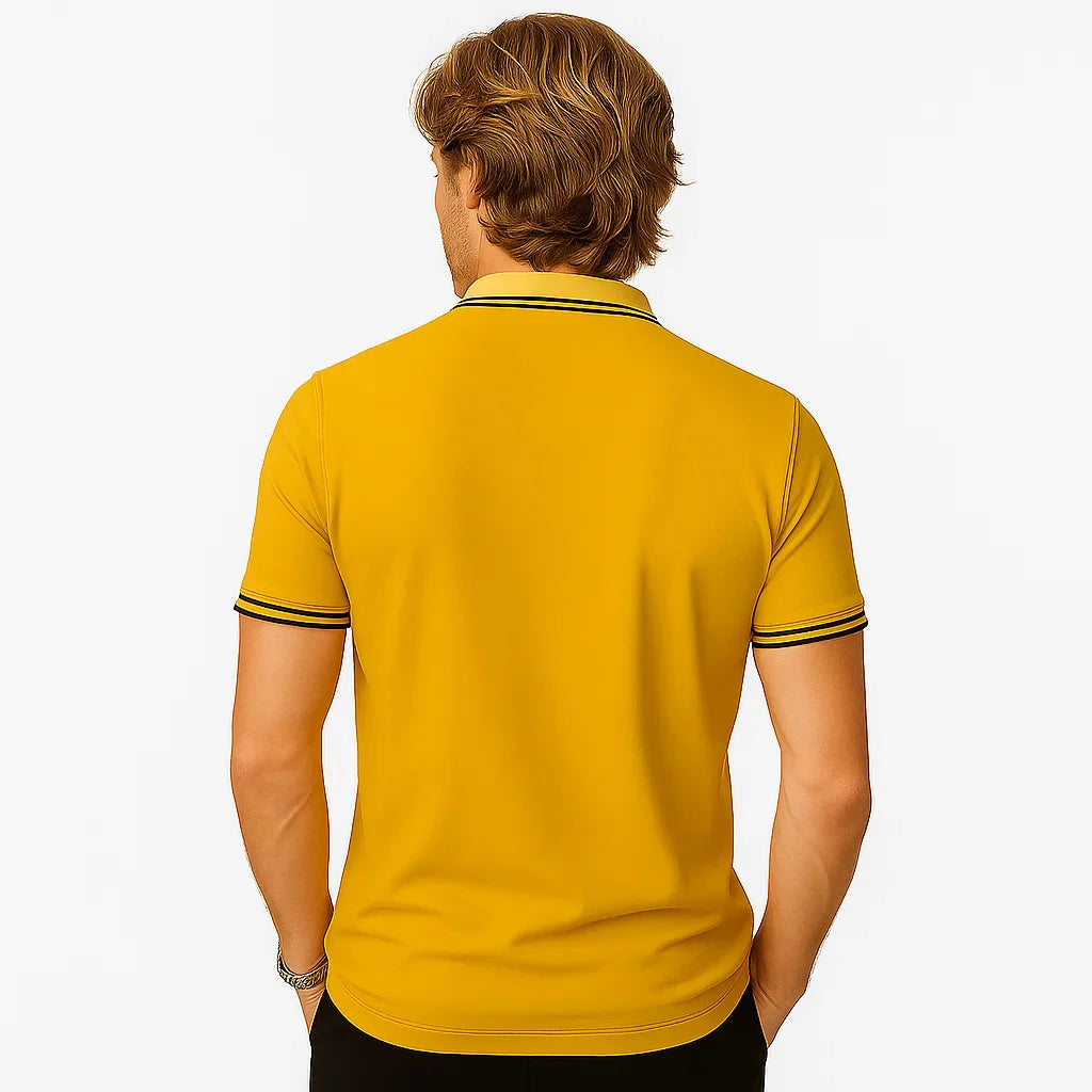 Privazz – Men’s Polo with Contrasting Details