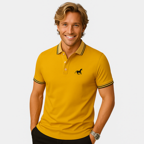 Privazz – Men’s Polo with Contrasting Details