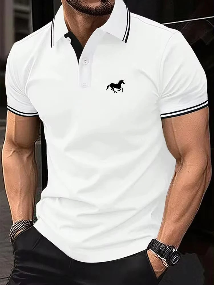 Privazz – Men’s Polo with Contrasting Details