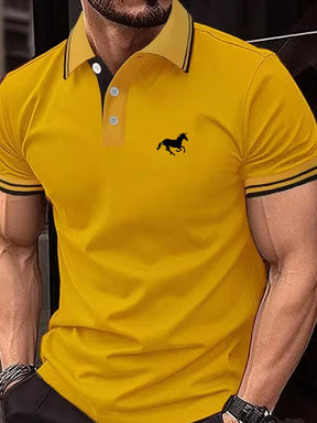 Privazz – Men’s Polo with Contrasting Details