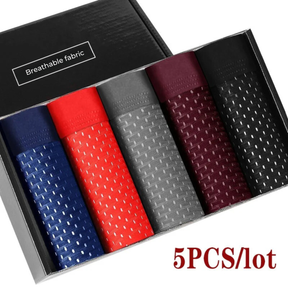 Privazz - Set of 10 Bamboo Fibre Boxers [Pay for 5, Get 10]