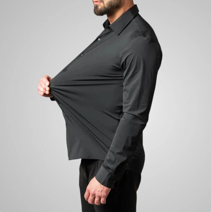 Privazz – Men’s Stretch Shirt – Elegance and Full Freedom of Movement