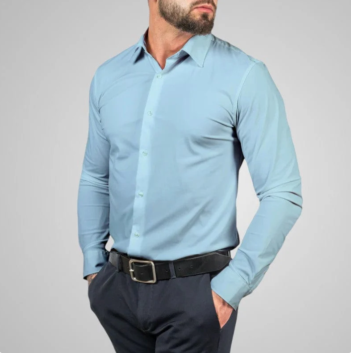 Privazz – Men’s Stretch Shirt – Elegance and Full Freedom of Movement