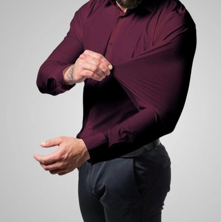 Privazz – Men’s Stretch Shirt – Elegance and Full Freedom of Movement