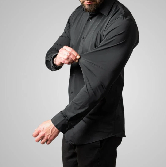 Privazz – Men’s Stretch Shirt – Elegance and Full Freedom of Movement