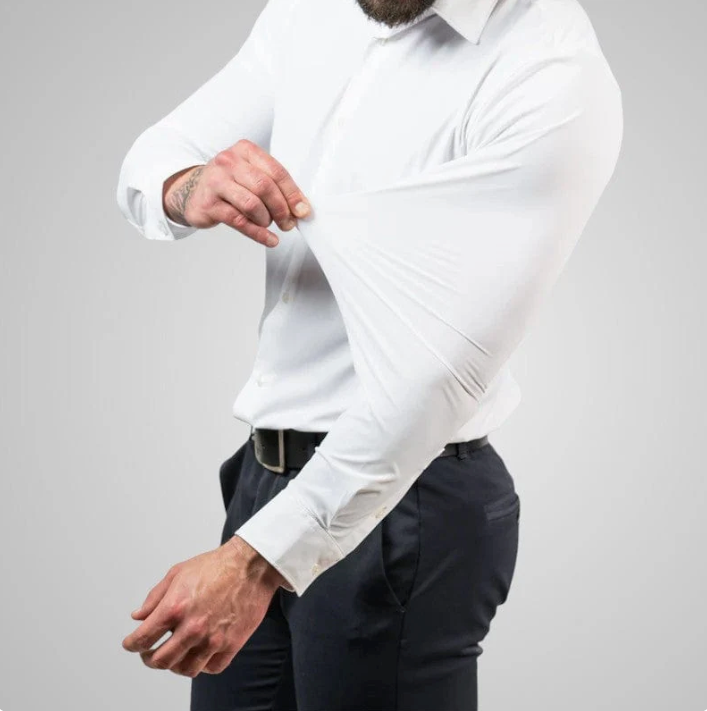 Privazz – Men’s Stretch Shirt – Elegance and Full Freedom of Movement