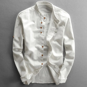 Privazz - Mandarin Collar Shirt Osaka™