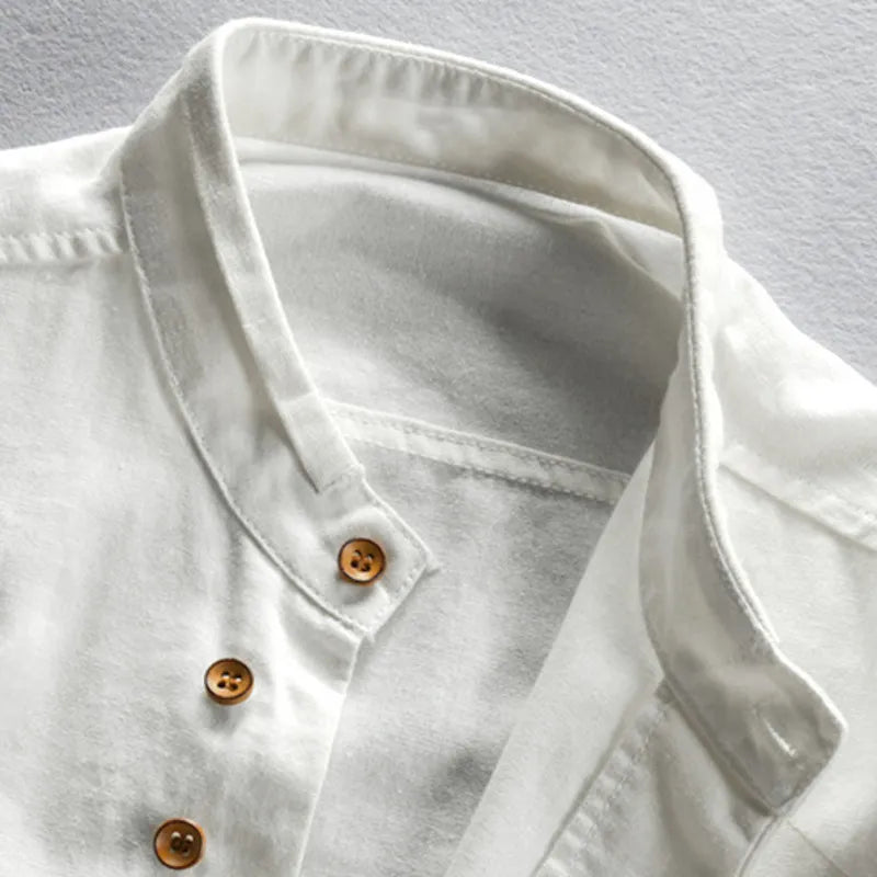 Privazz - Mandarin Collar Shirt Osaka™