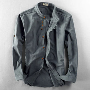 Privazz - Mandarin Collar Shirt Osaka™