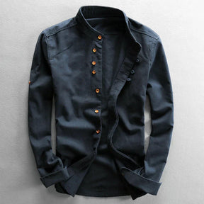 Privazz - Mandarin Collar Shirt Osaka™